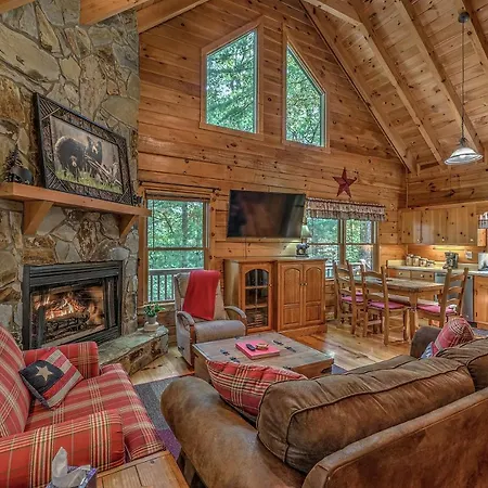 Golden Eagle Ga Cabin - Hot Tub, Firepit & Fast Wifi Blue Ridge Exterior photo