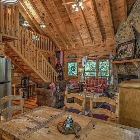 Golden Eagle Ga Cabin - Hot Tub, Firepit & Fast Wifi Blue Ridge Exterior photo